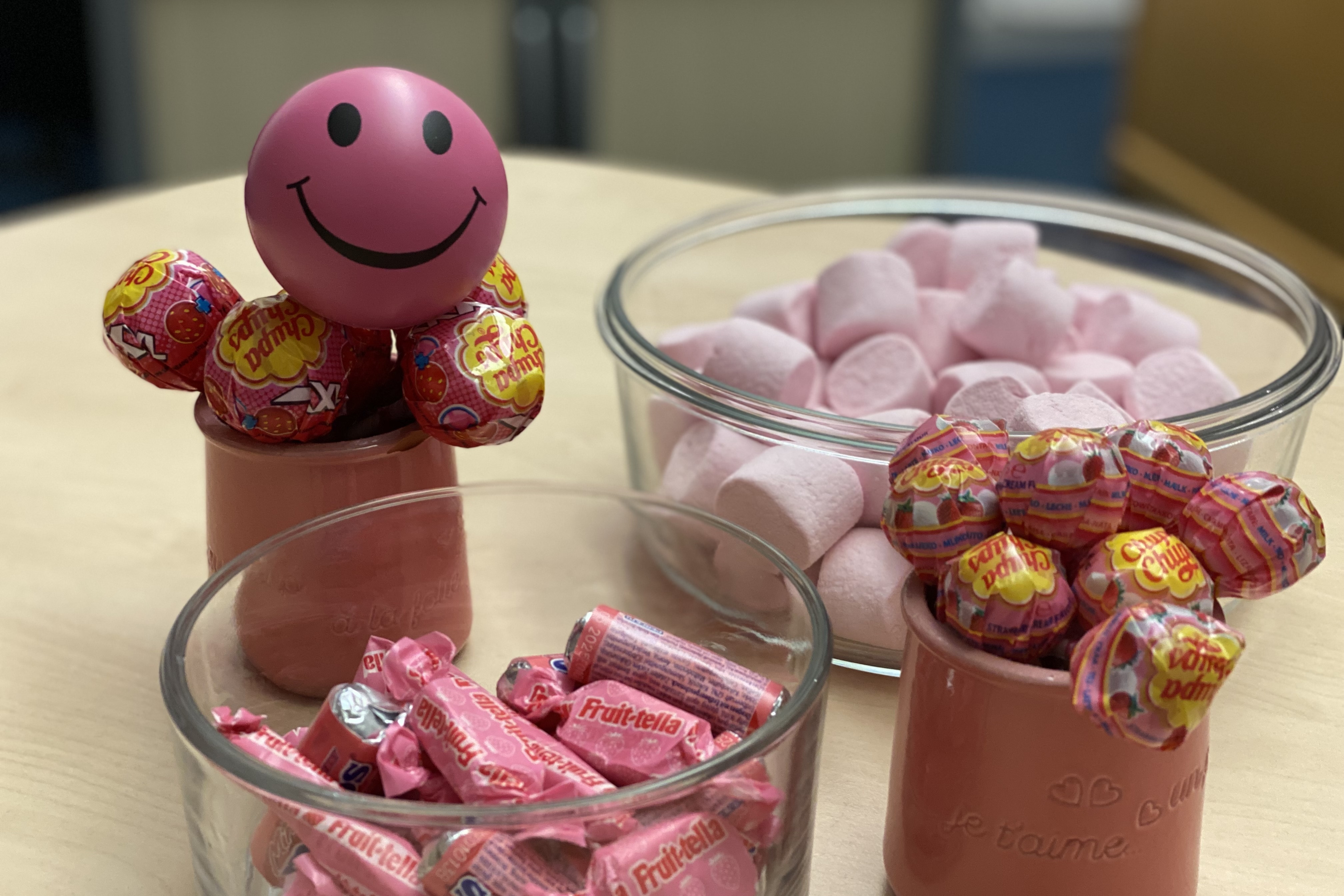 Des friandises aux couleurs de l'opération