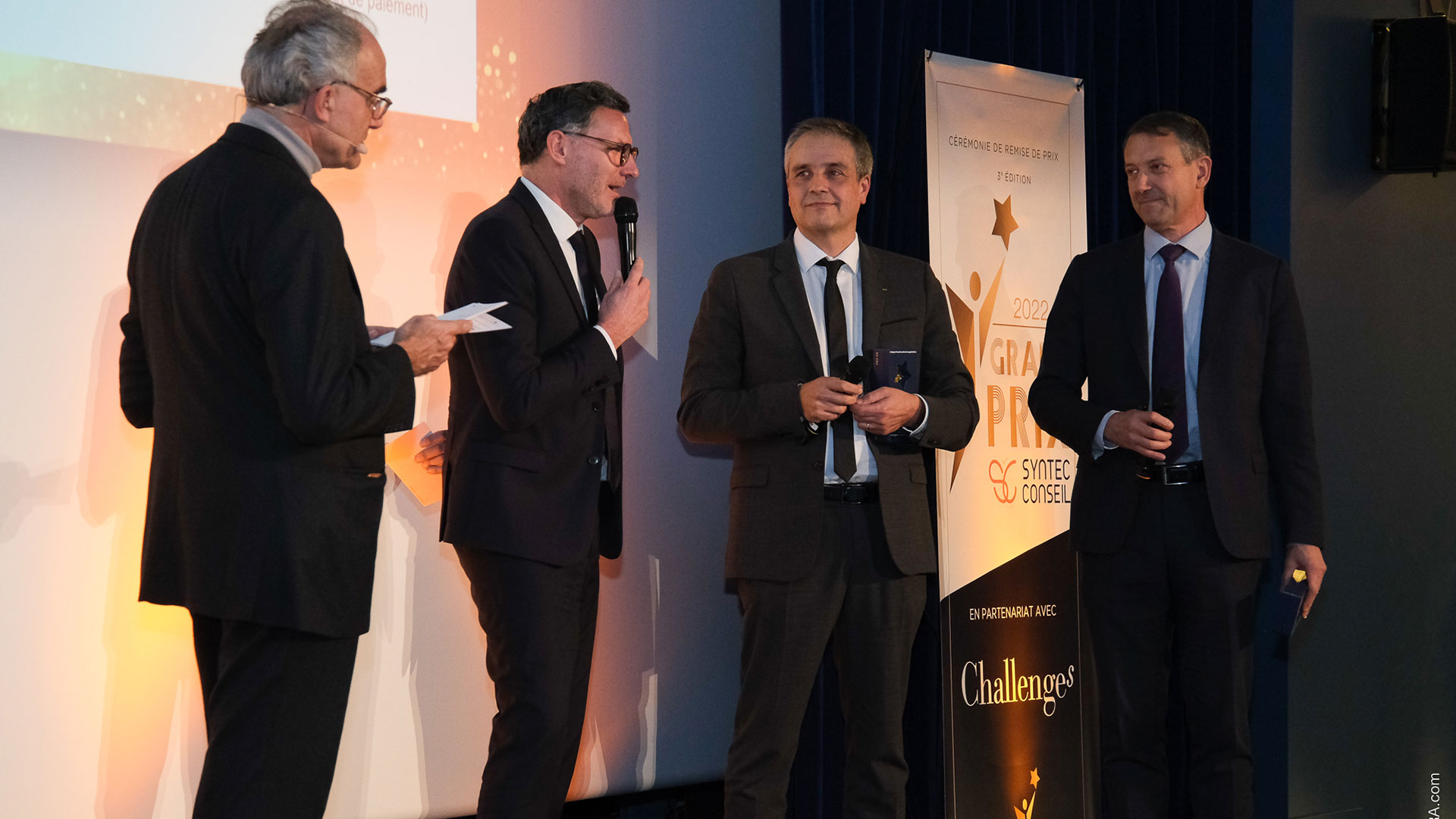 Cérémonie de remise de prix - Grand Prix Syntec Conseil 2022