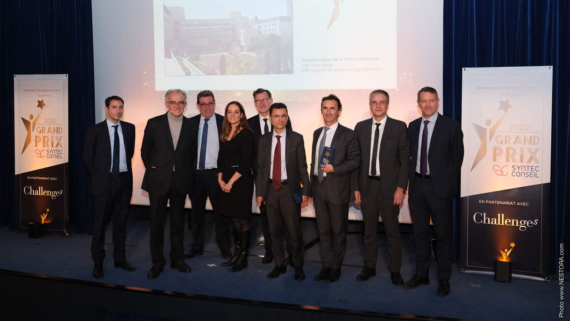 Cérémonie de remise de prix - Grand Prix Syntec Conseil 2022