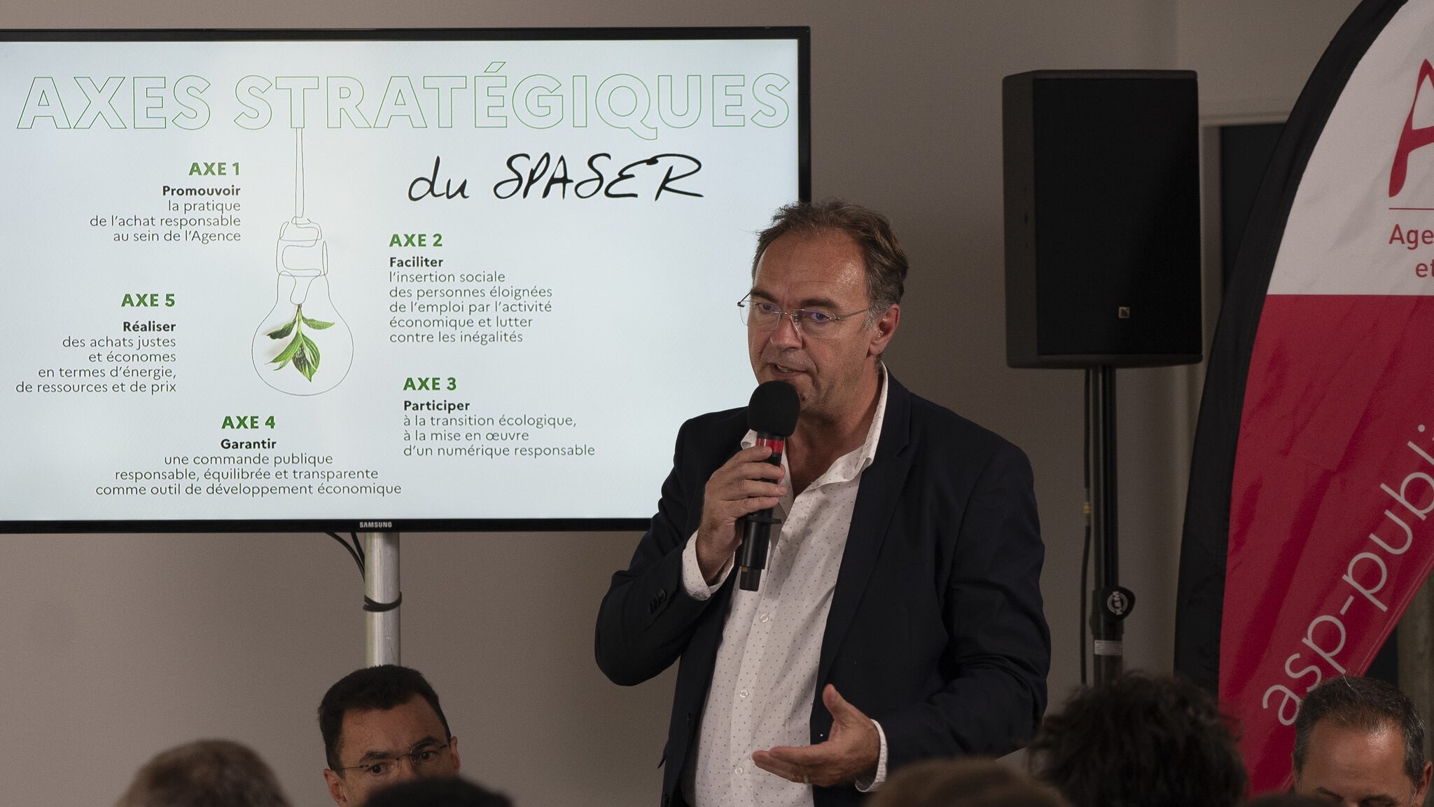 Pascal Drouin, chargé de mission transition écologique à l'ASP