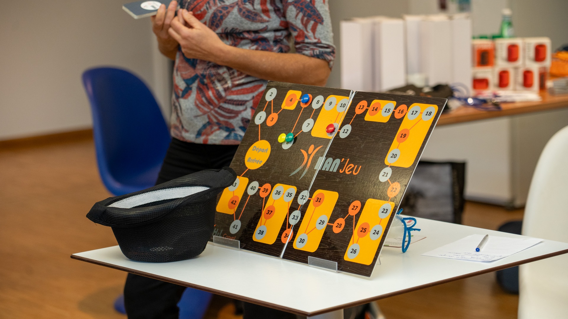 Jeux par équipe autour du handicap