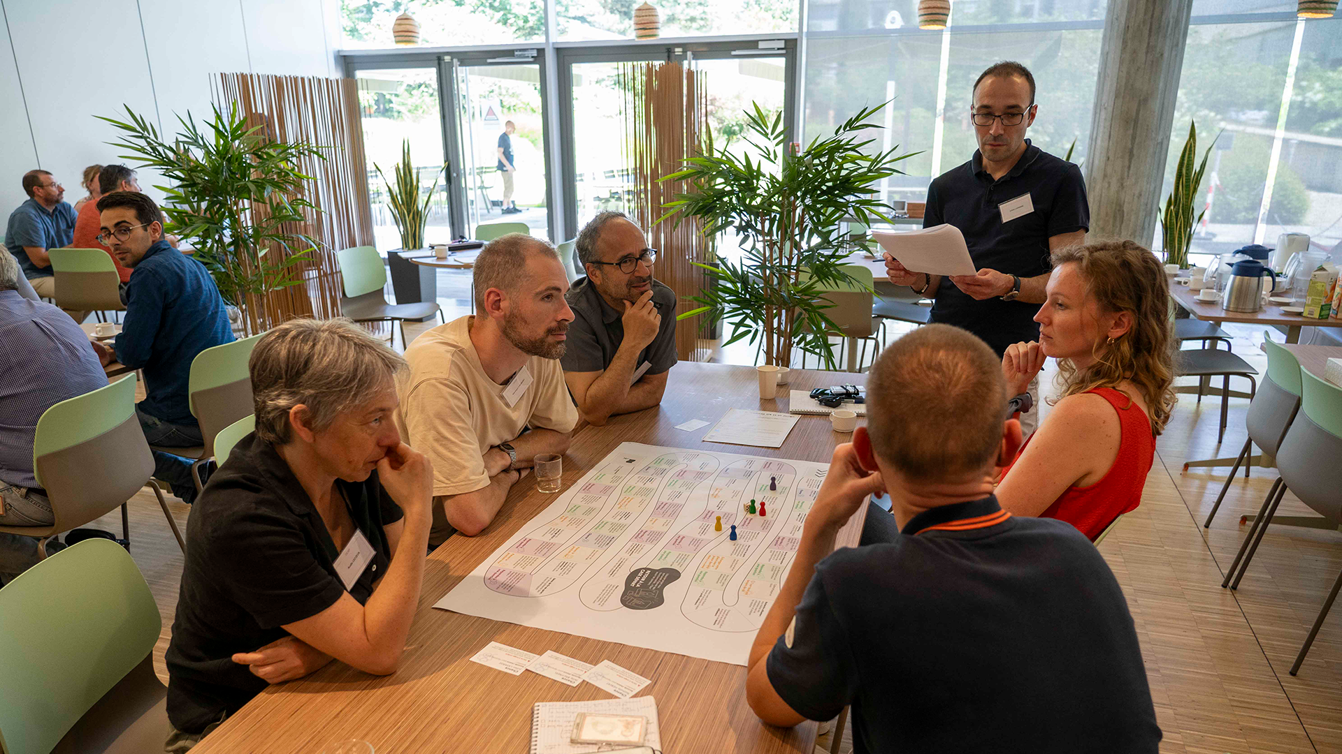 Ce jeu de l’oie revisité permettant aux joueurs d'évoluer dans un projet UX/UI Design
