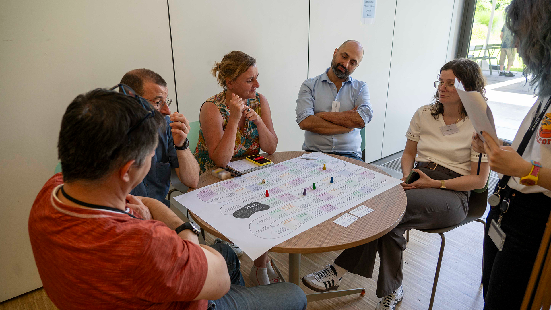 Ce jeu de l’oie revisité permettant aux joueurs d'évoluer dans un projet UX/UI Design
