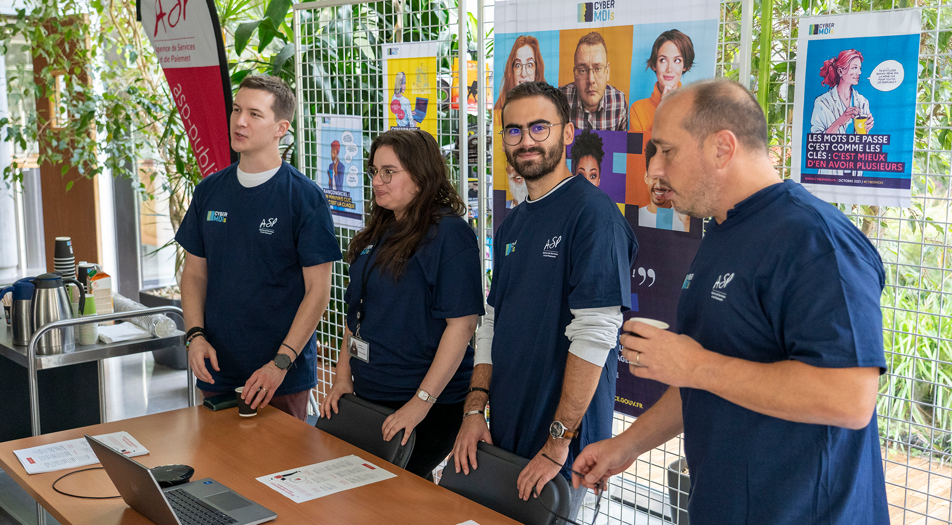 Stand d'information Cyber