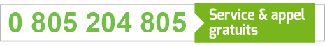 0 805 204 805 service et appel gratuits