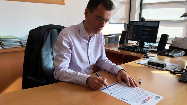 Cybermoi/s 2024 – L’ASP signe la Charte Cyber