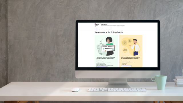 Particuliers ou professionnels : découvrez le nouveau site du chèque énergie